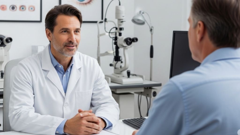 Diferencias de un paciente con glaucoma y cataratas.